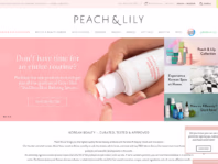 www.peachandlily.com